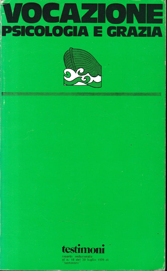 Vocazione psicologia e grazia - copertina