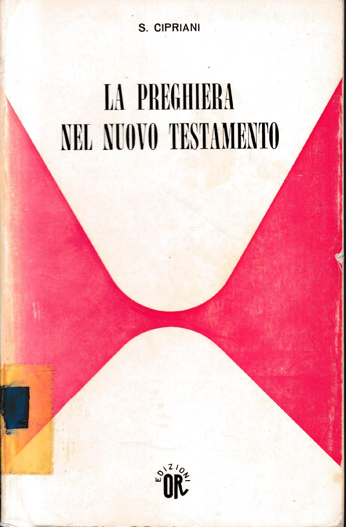 La Preghiera nel Nuovo Testamento - copertina