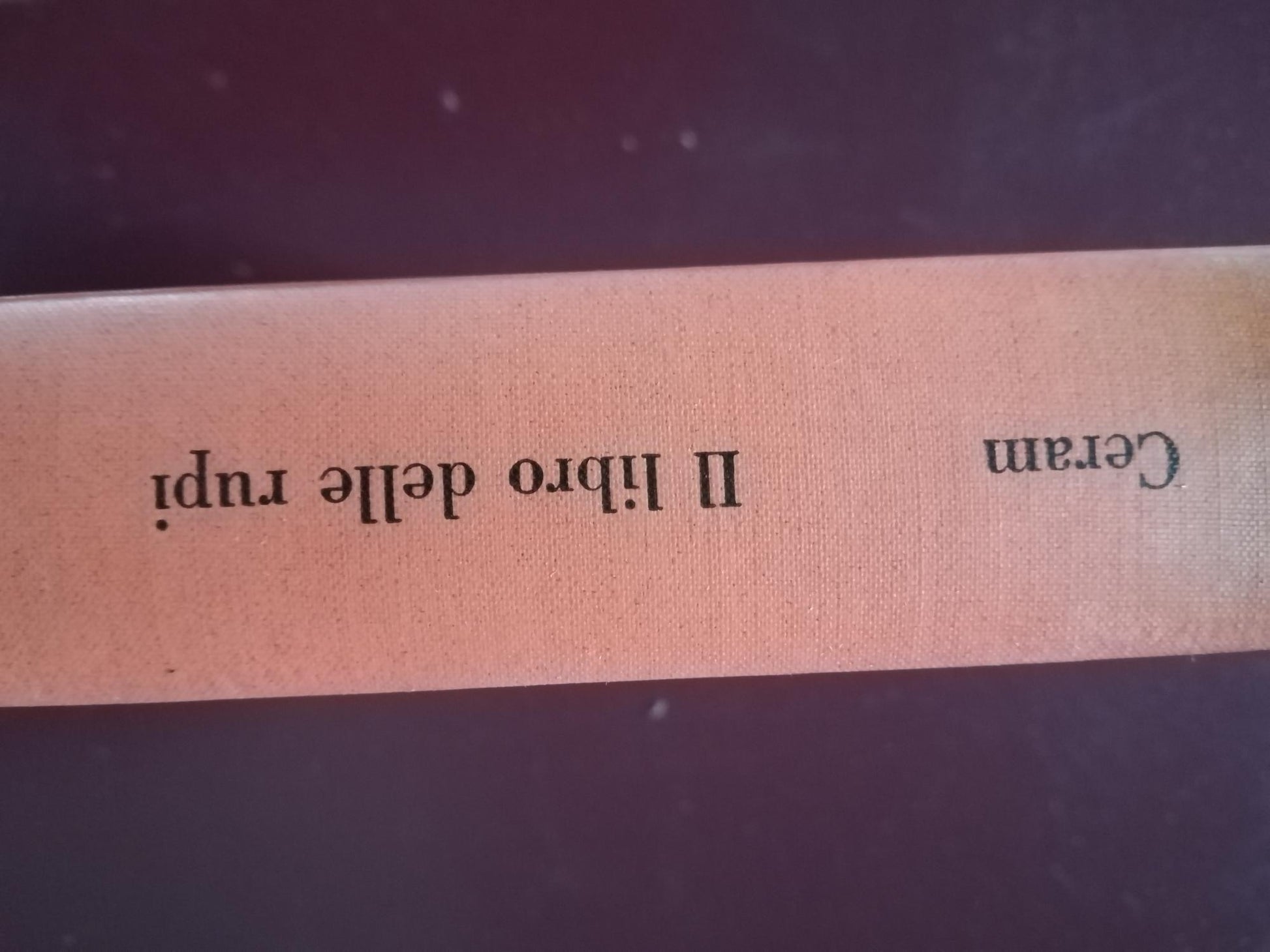 Il libro delle rupi - copertina