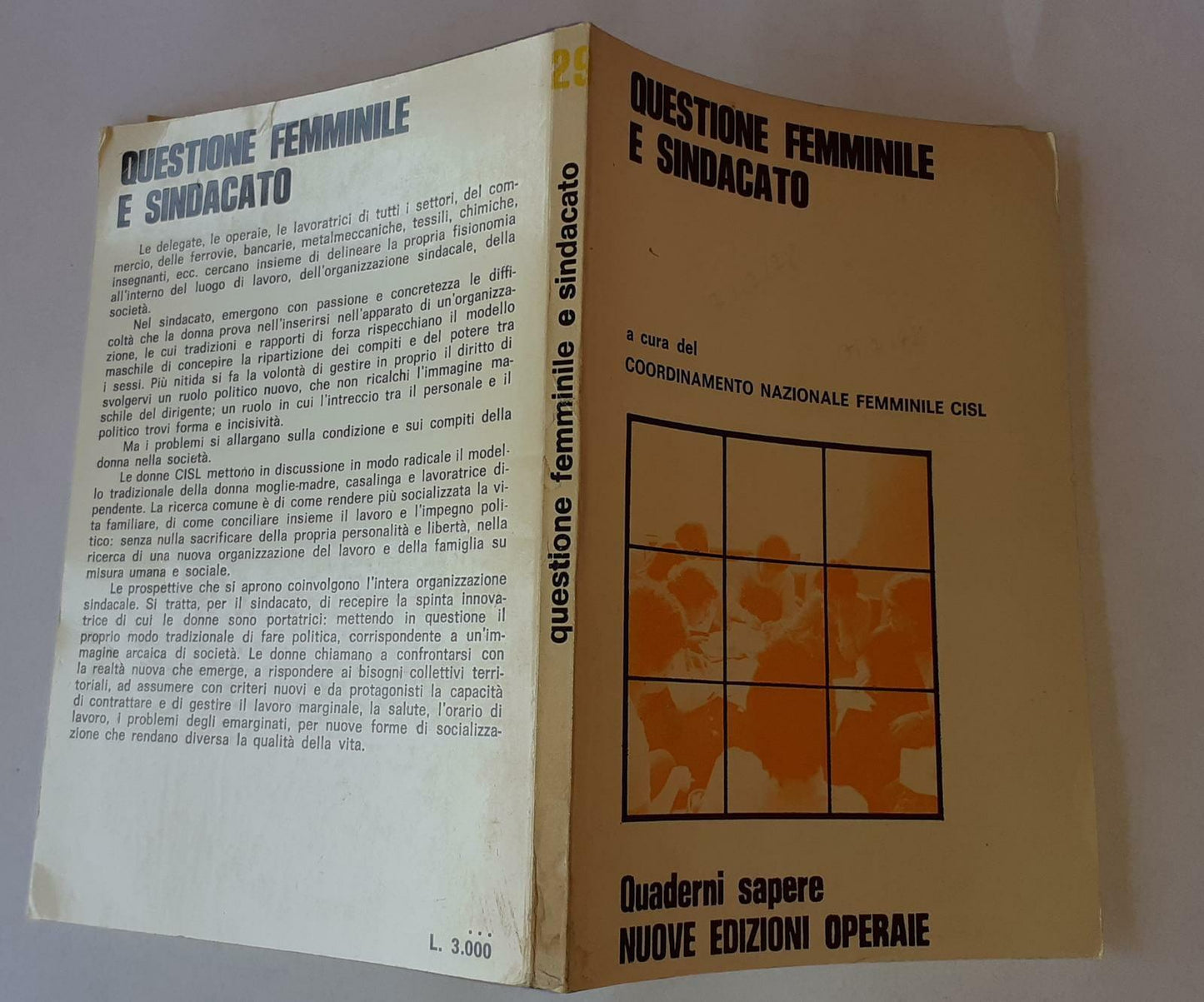 Questione femminile e sindacato - copertina