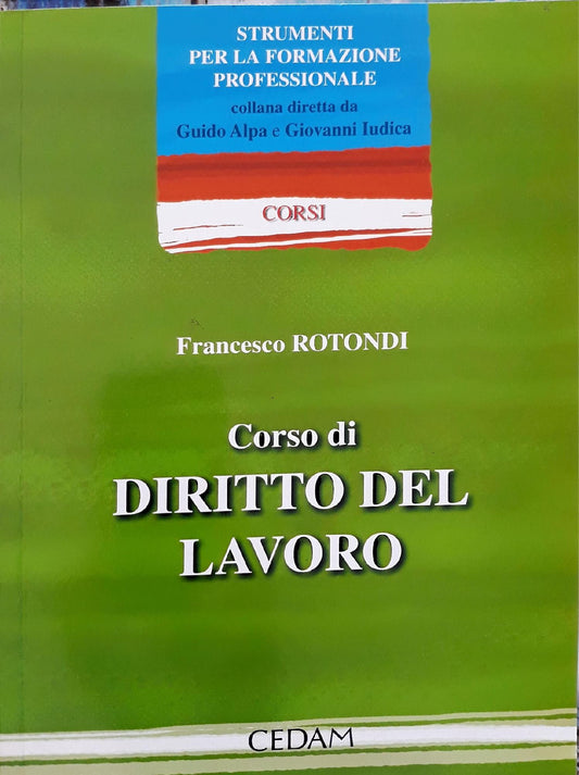 Corso di diritto del lavoro - copertina