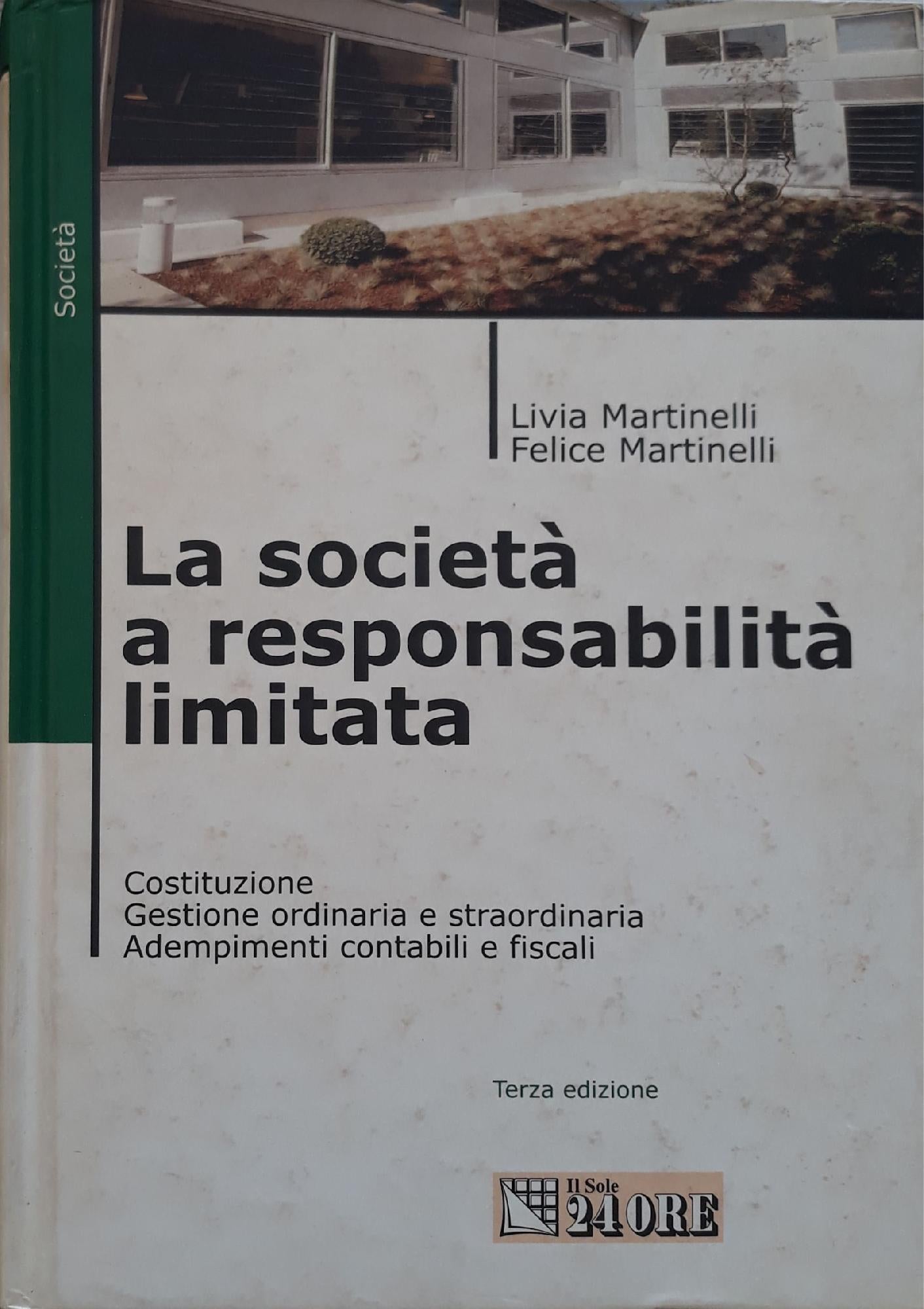 Le società a responsabilità limitata - copertina