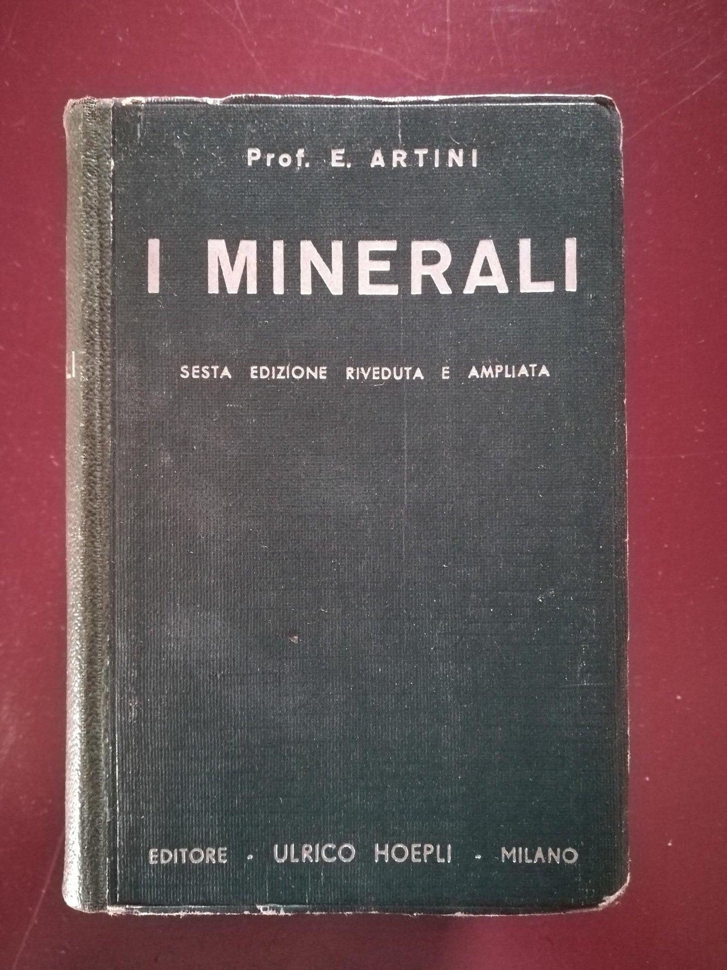 I minerali - copertina