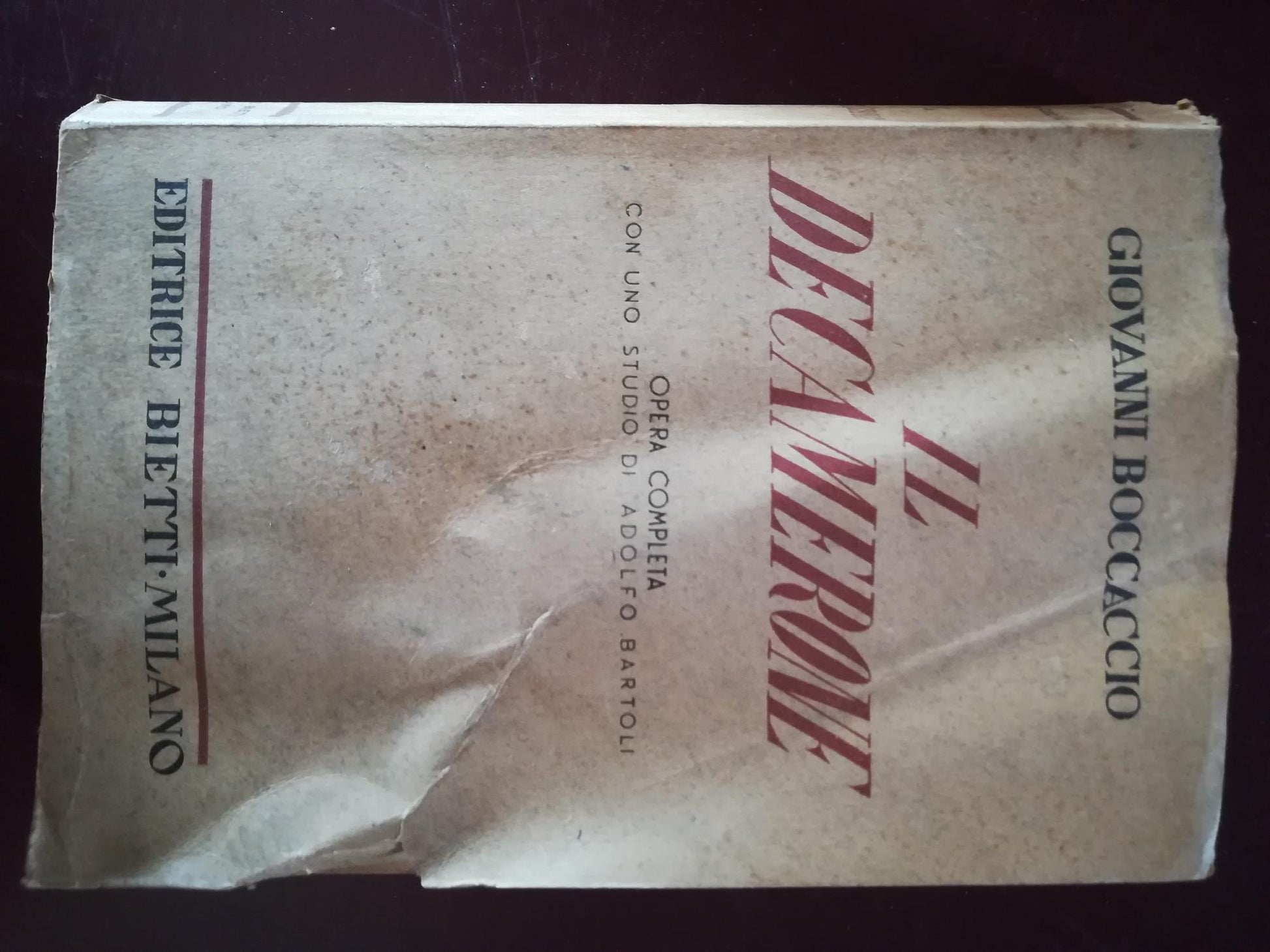 Il Decamerone - copertina