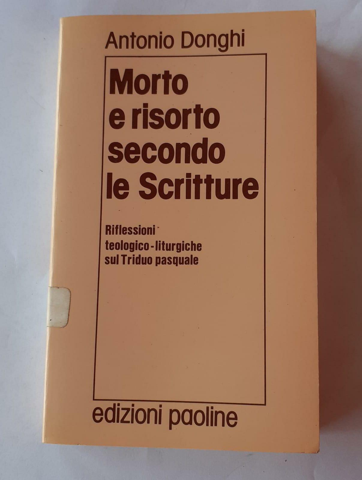 Morto e risorto secondo le Scritture - copertina