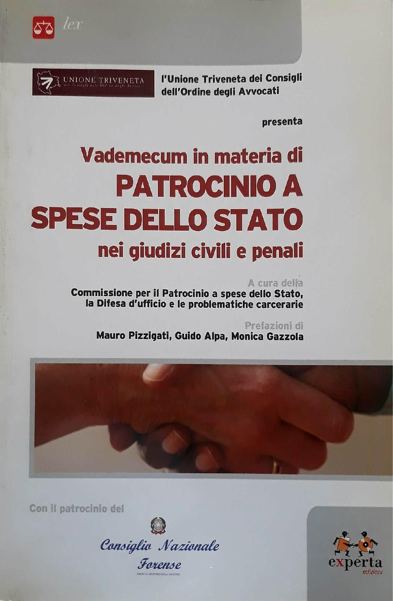 Vademecum in materia di patrocinio a spese dello stato nei giudizi civili e penali - copertina