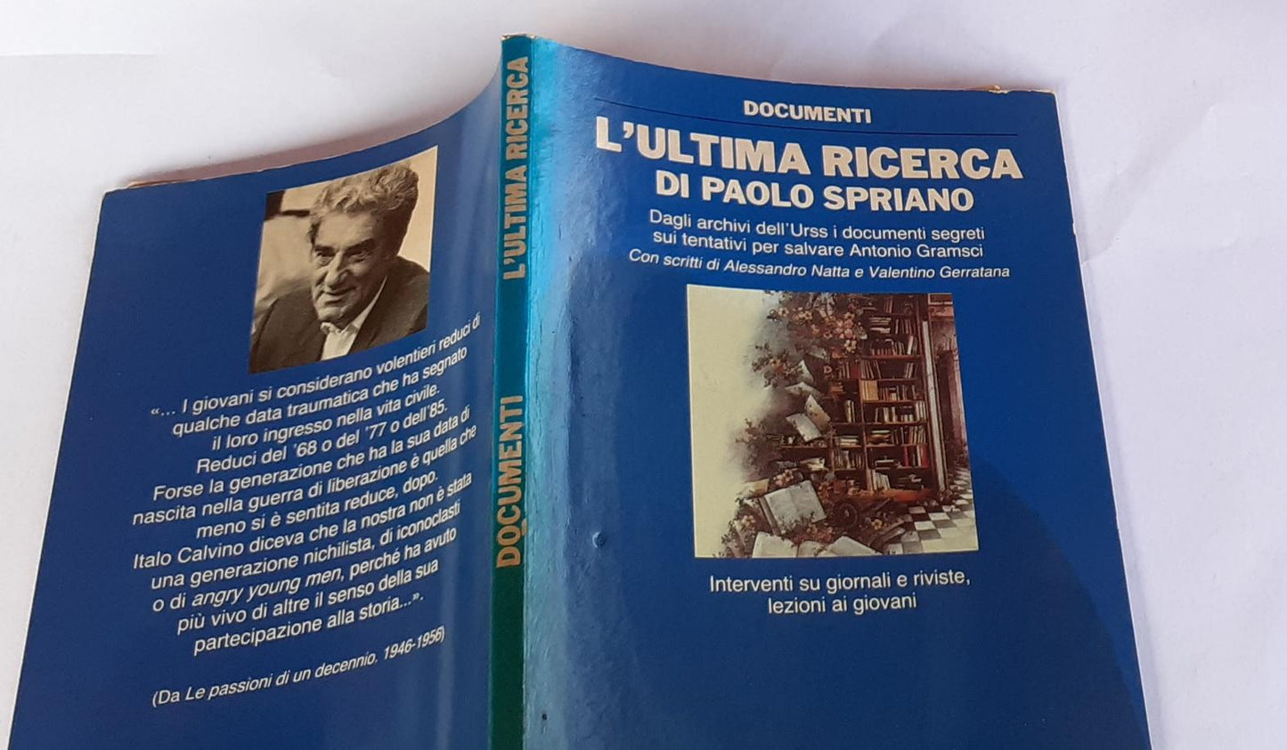 L'ultima ricerca di Paolo Spriano - copertina