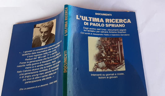 L'ultima ricerca di Paolo Spriano - copertina