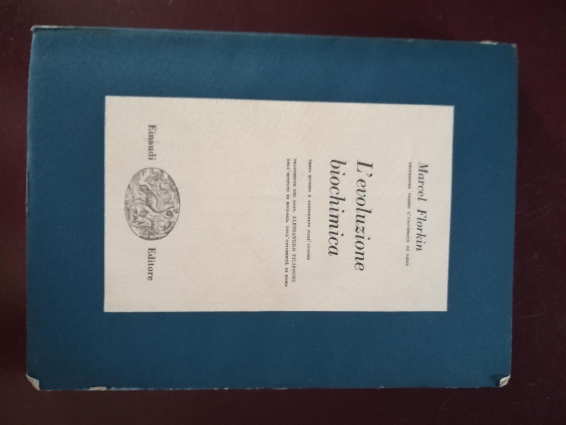 L'evoluzione biochimica - copertina