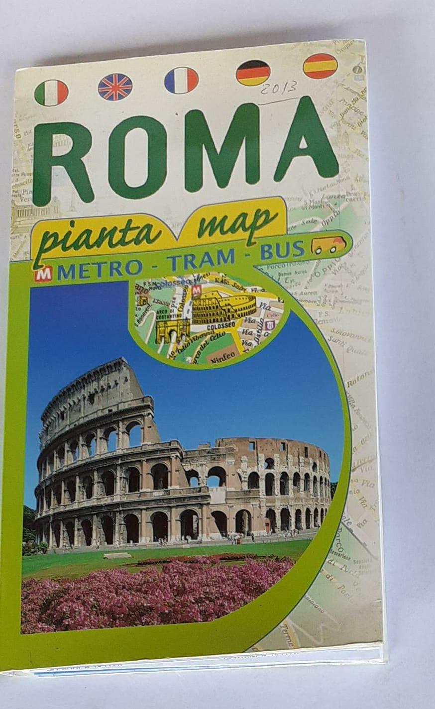 Pianta di Roma «Colosseo» - copertina