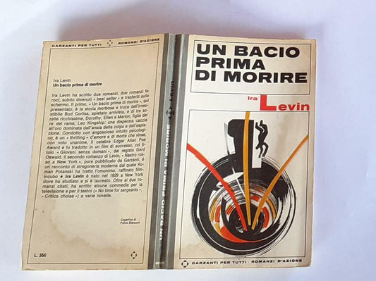 Un bacio prima di morire - copertina