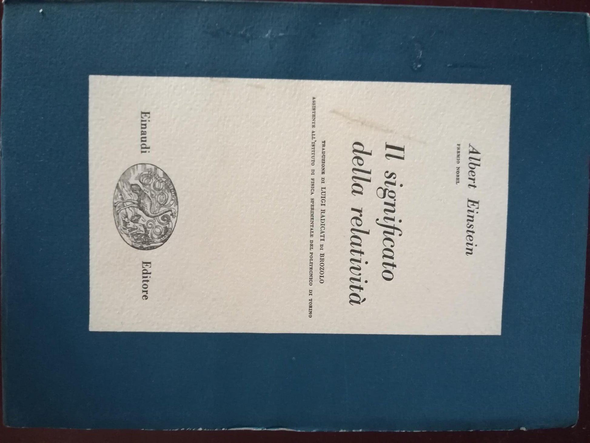 Il significato della relatività - copertina