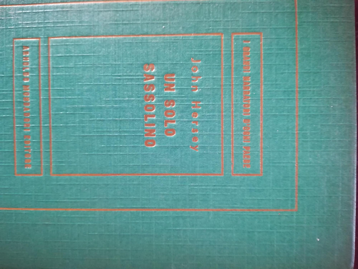 Un solo sassolino - copertina