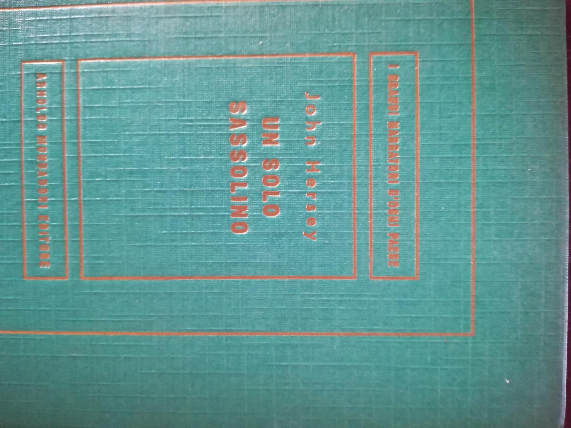 Un solo sassolino - copertina