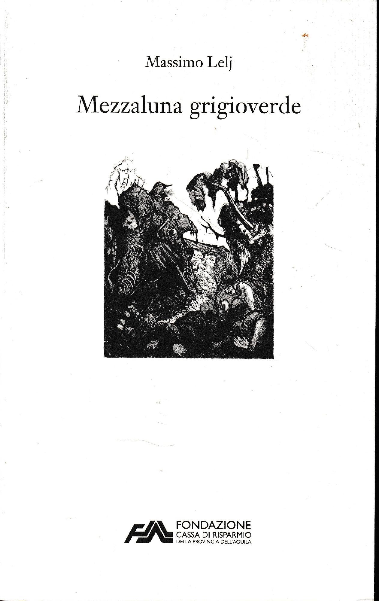 Mezzaluna grigioverde - copertina