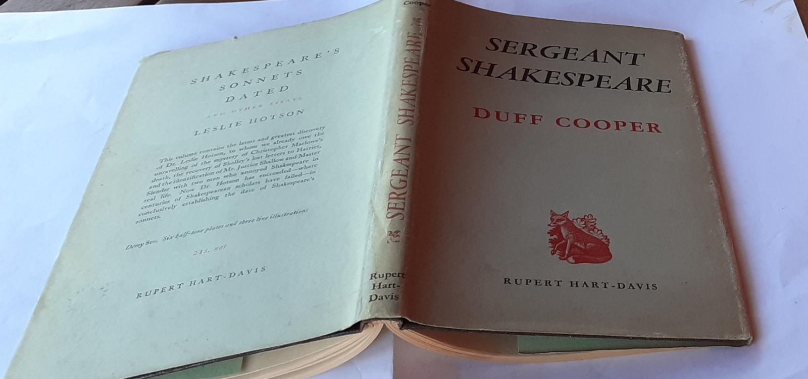 Sergeant Shakespeare - copertina