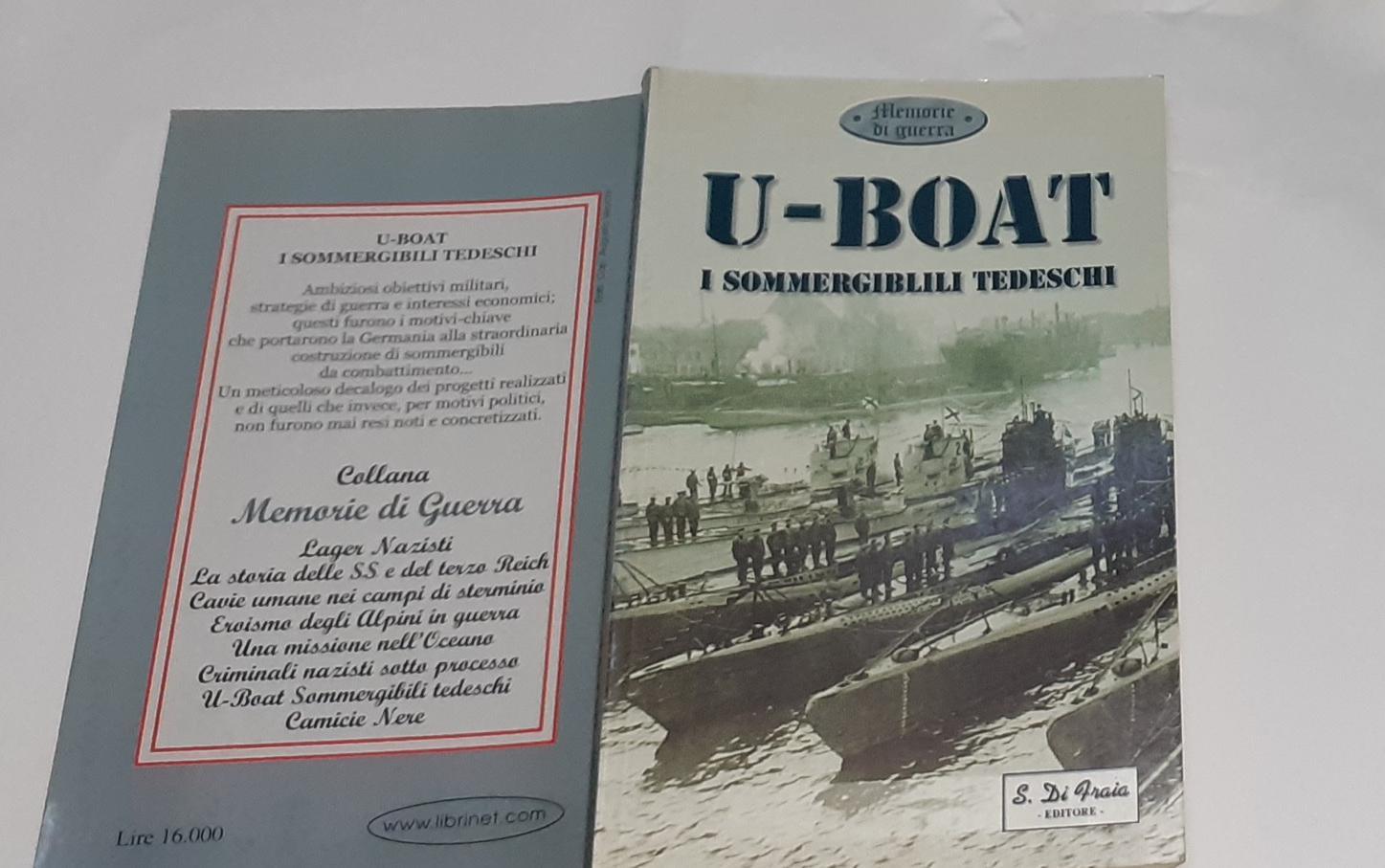 U-Boat I sommergibili tedeschi - copertina