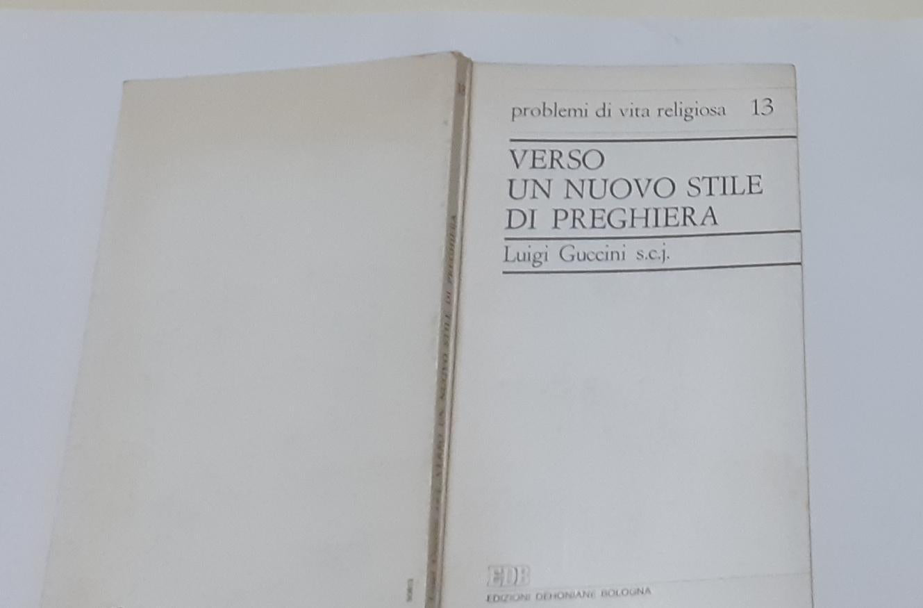 Verso un nuovo stile di preghiera - copertina