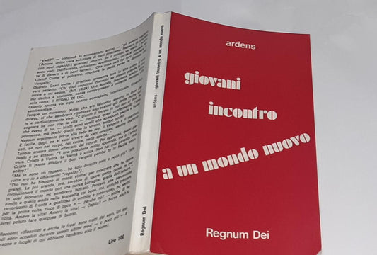 Giovani incontro a un mondo nuovo - copertina