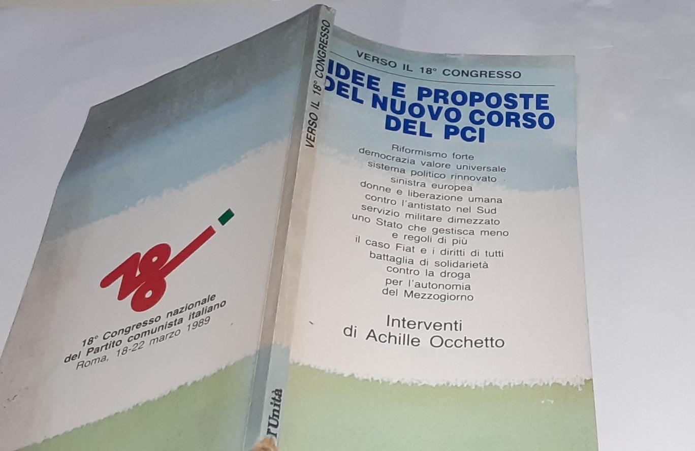 Idee e proposte del nuovo corso del PCI - copertina