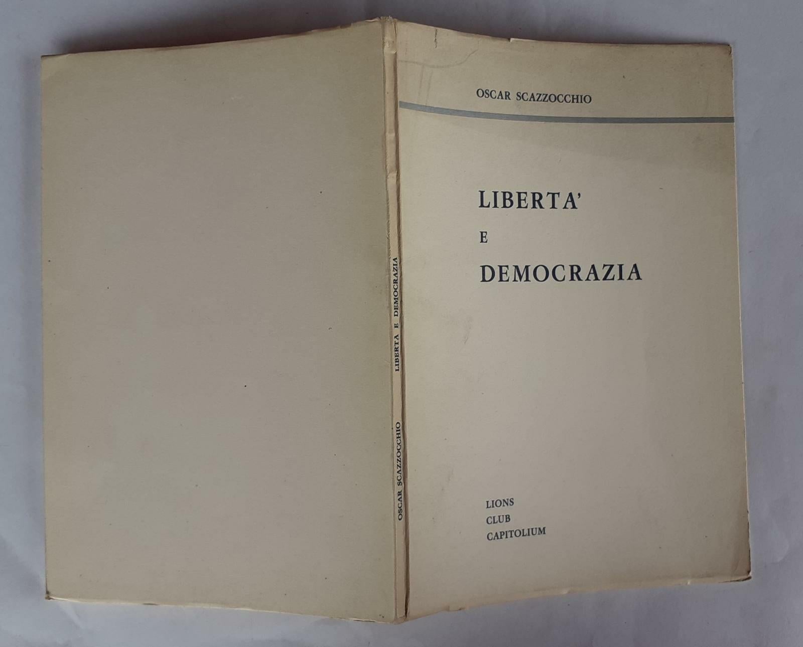 Liberta' e democrazia - copertina