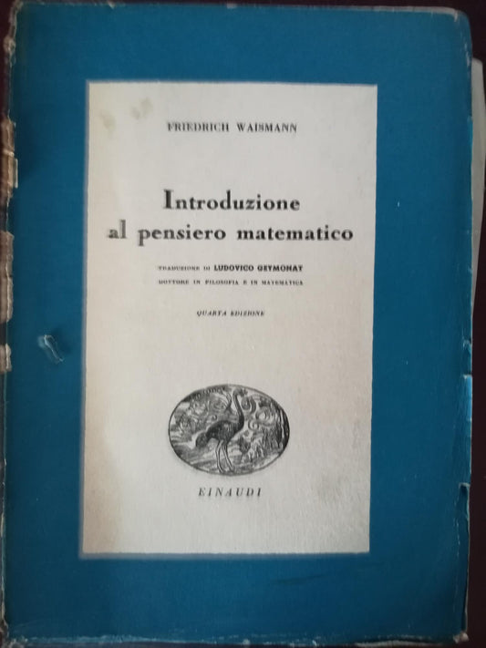 Introduzione al pensiero matematico - copertina