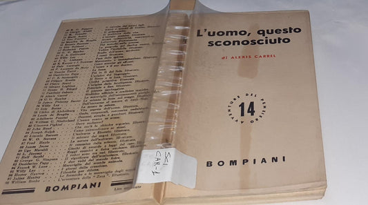 L'uomo, questo sconosciuto - copertina