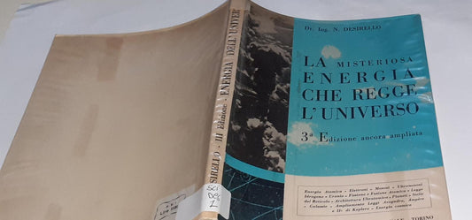 La misteriosa energia che regge l'universo - copertina