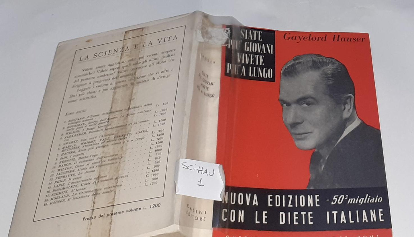 Siate piu' giovani vivete piu' a lungo - copertina