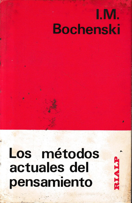 Los métodos actuales del pensamiento - copertina