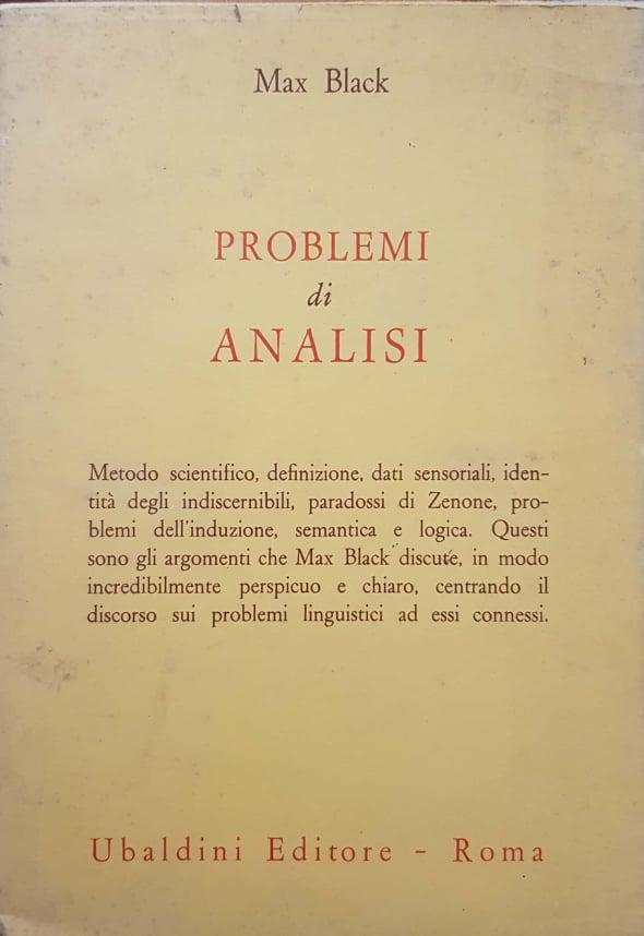 Problemi di analisi - copertina
