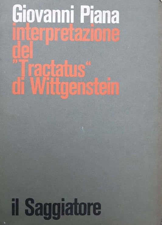 Interpretazione del "Tractatus" di Wittgenstein - copertina