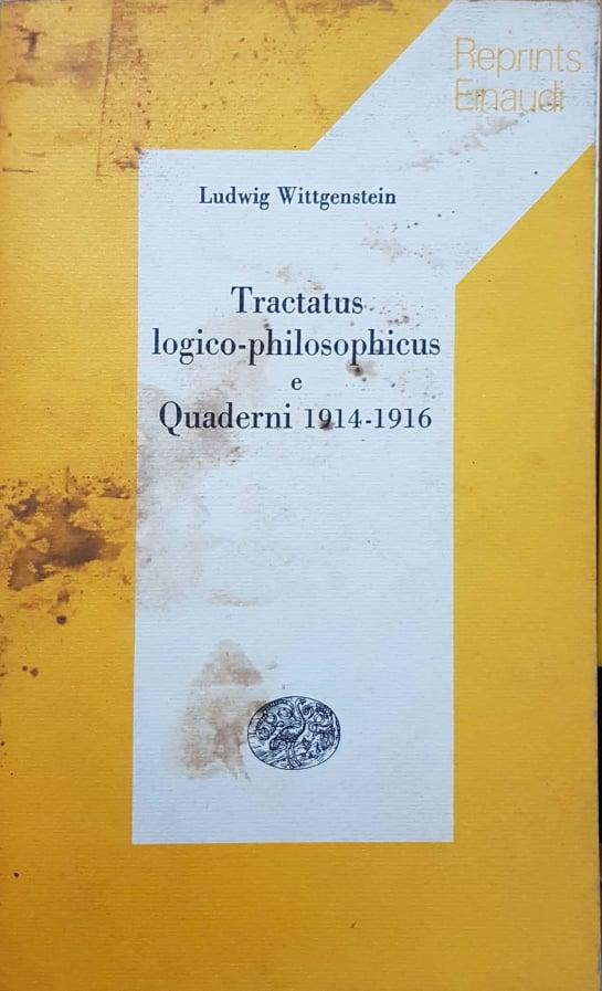 Tractatus logico-philosophicus e Quaderni 1914-1916 - copertina