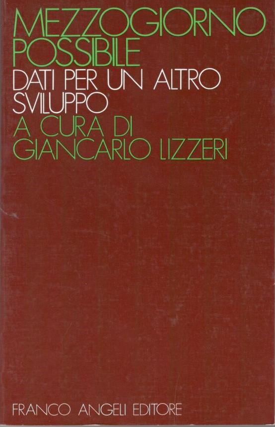 Mezzogiorno possibile, dati per un altro sviluppo - copertina