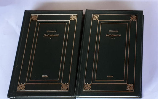 Decameron opera in 2 volumi - copertina