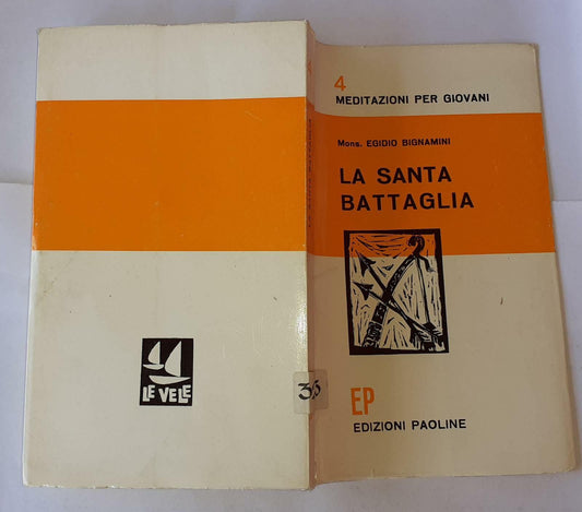 La Santa battaglia - copertina