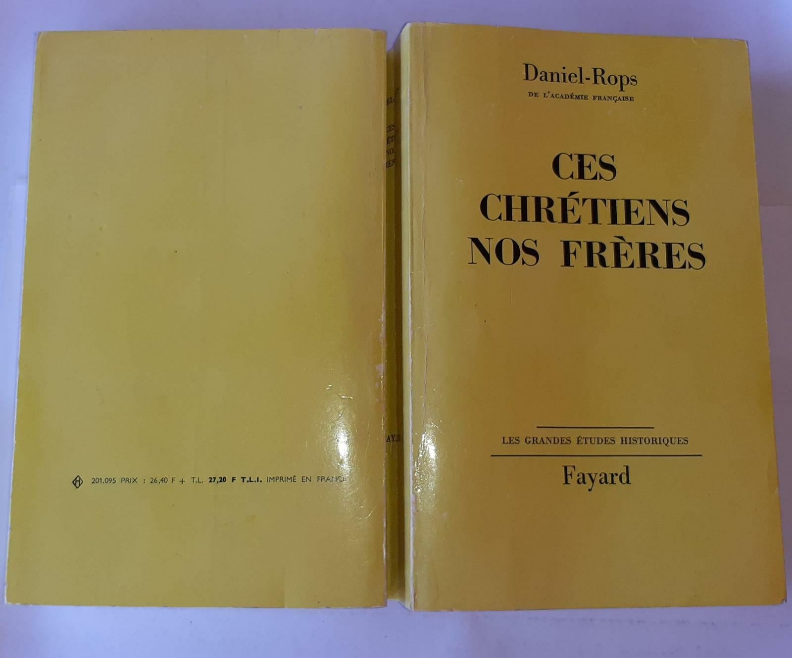 Ces chretiens nos freres - copertina