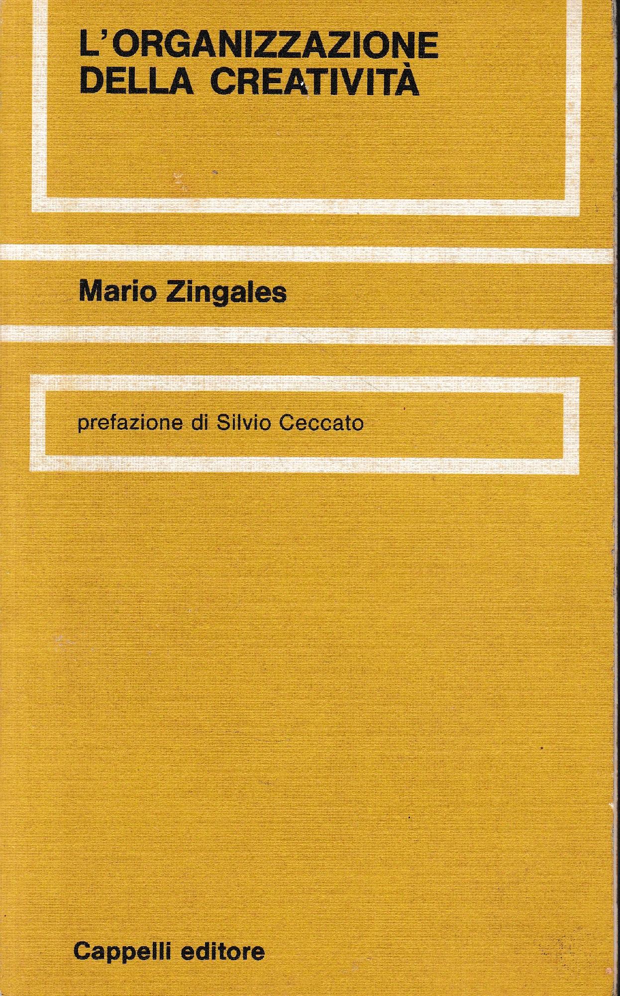 L'organizzazione della creatività - copertina