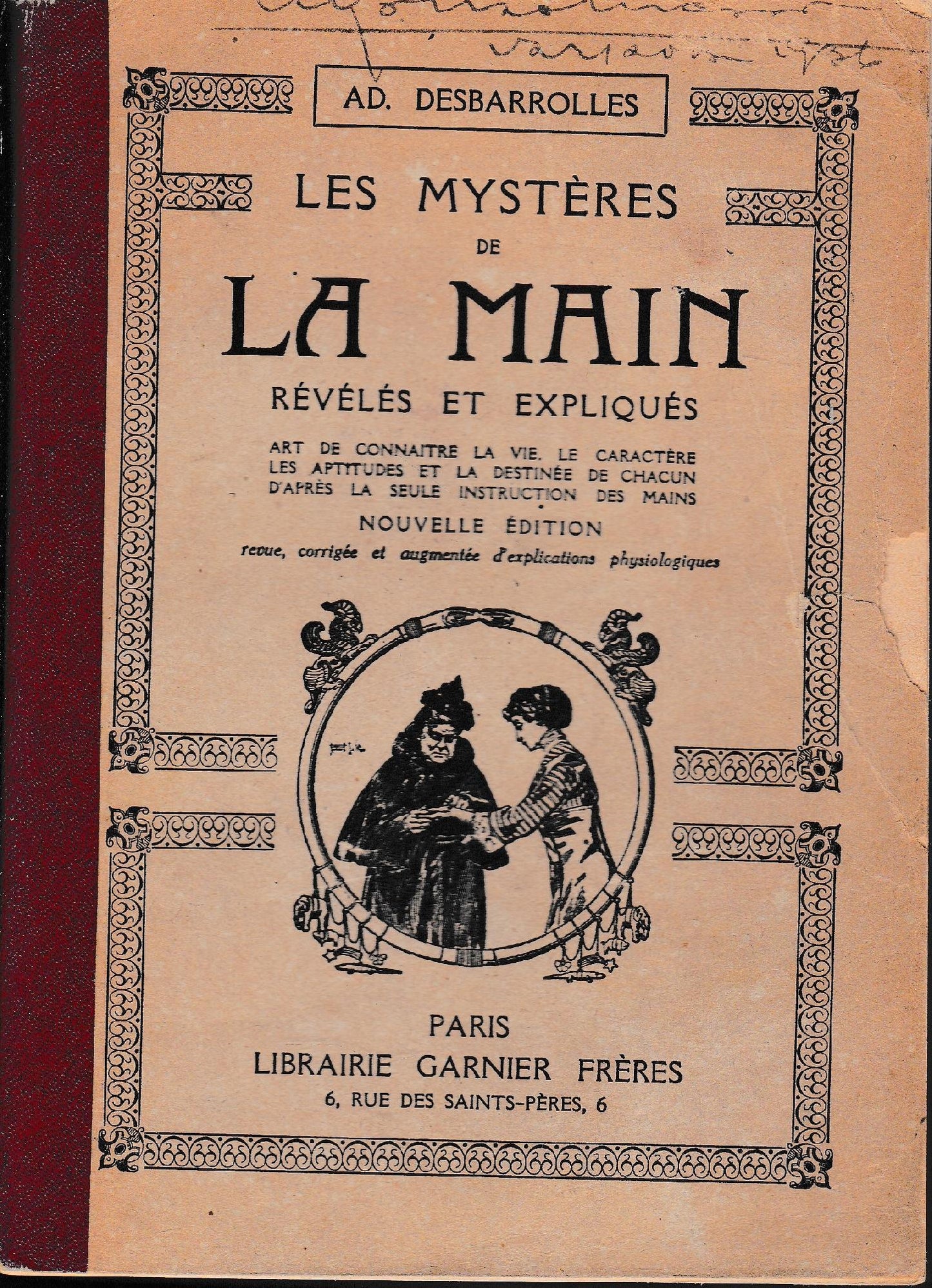 Les mystères de la main : révélés et expliqués - copertina
