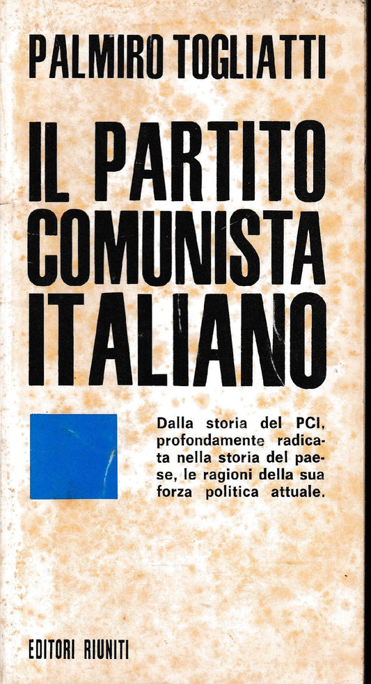 Il Partito Comunista Italiano - copertina