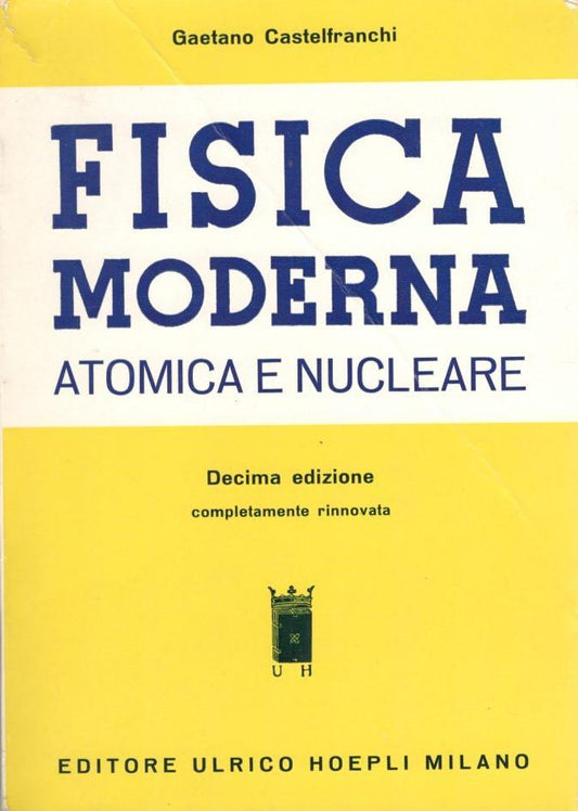 Fisica moderna atomica e nucleare - copertina