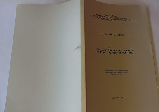 The evangelical role of laity in the archdiocese of taunggyi - copertina