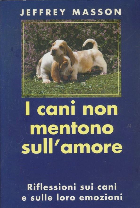 I cani non mentono sull'amore - copertina