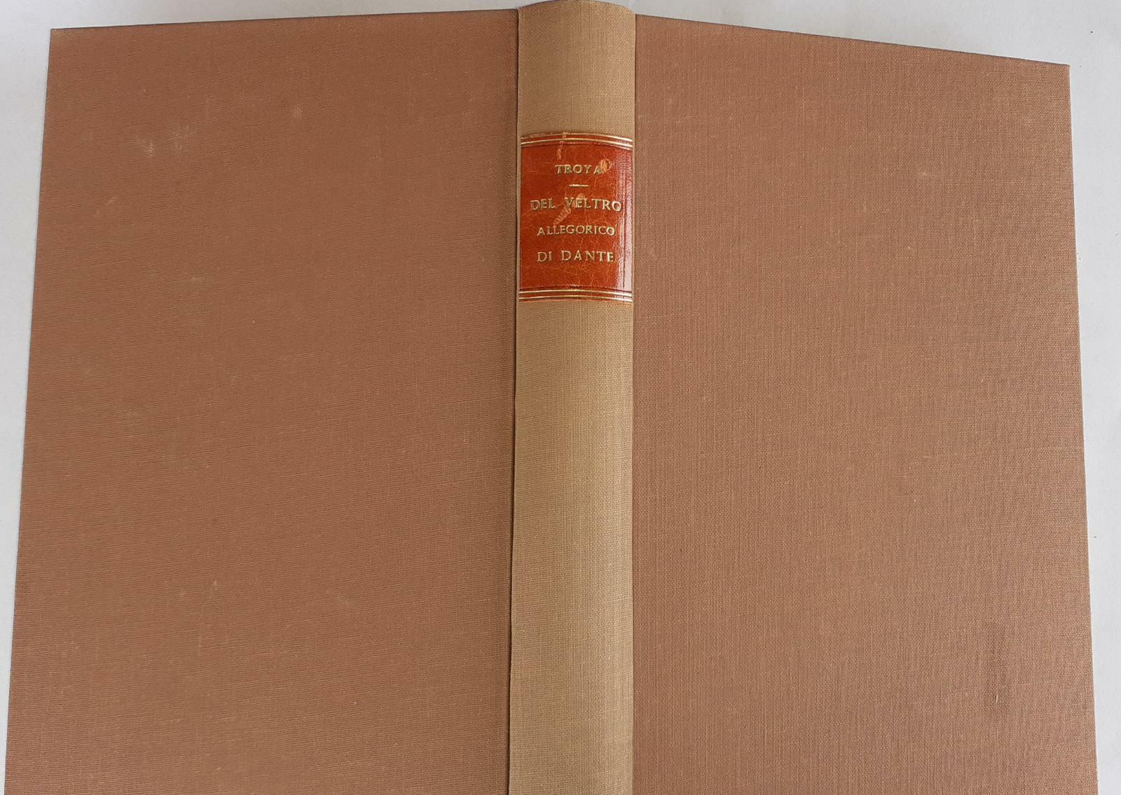 Del veltro allegorico di Dante e altri saggi storici - copertina