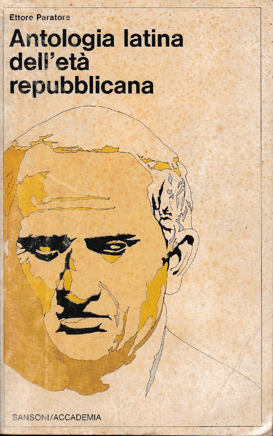 Antologia latina dell'età repubblicana - copertina