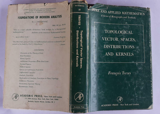 Topological vector spaces, distributions and Kernels - copertina