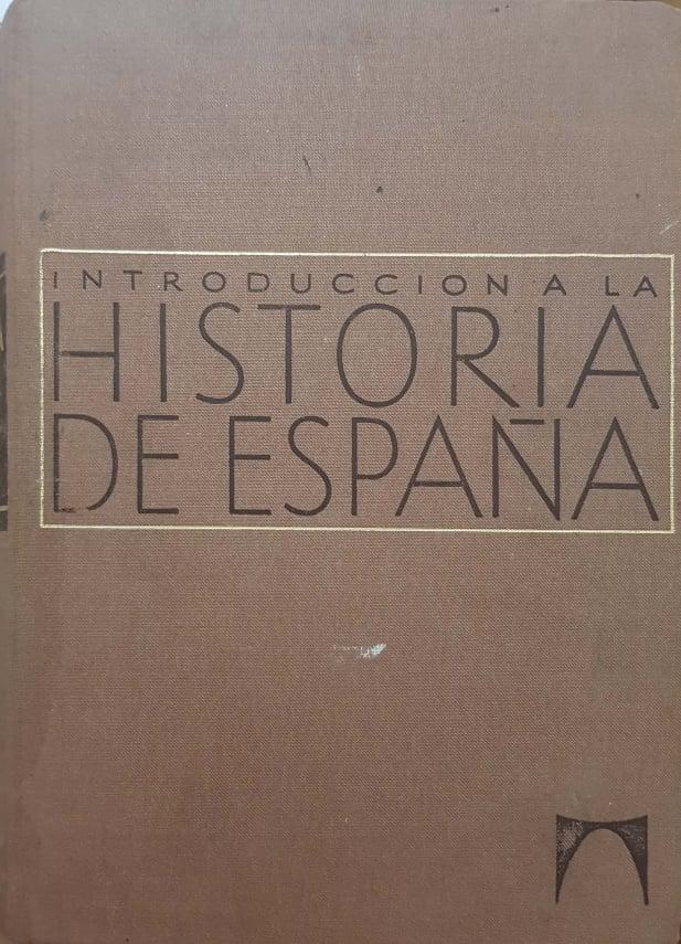 Introduccion a la historia de espana - copertina