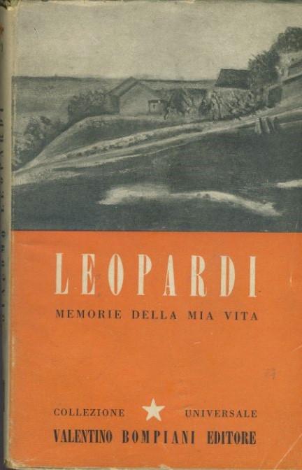Memorie della mia vita - copertina