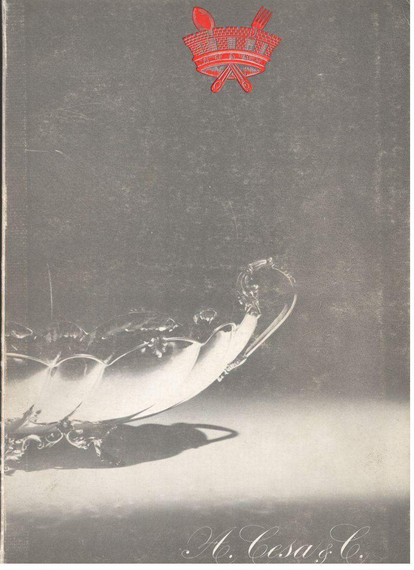 Selezione dal catalogo generale di argenteria - copertina