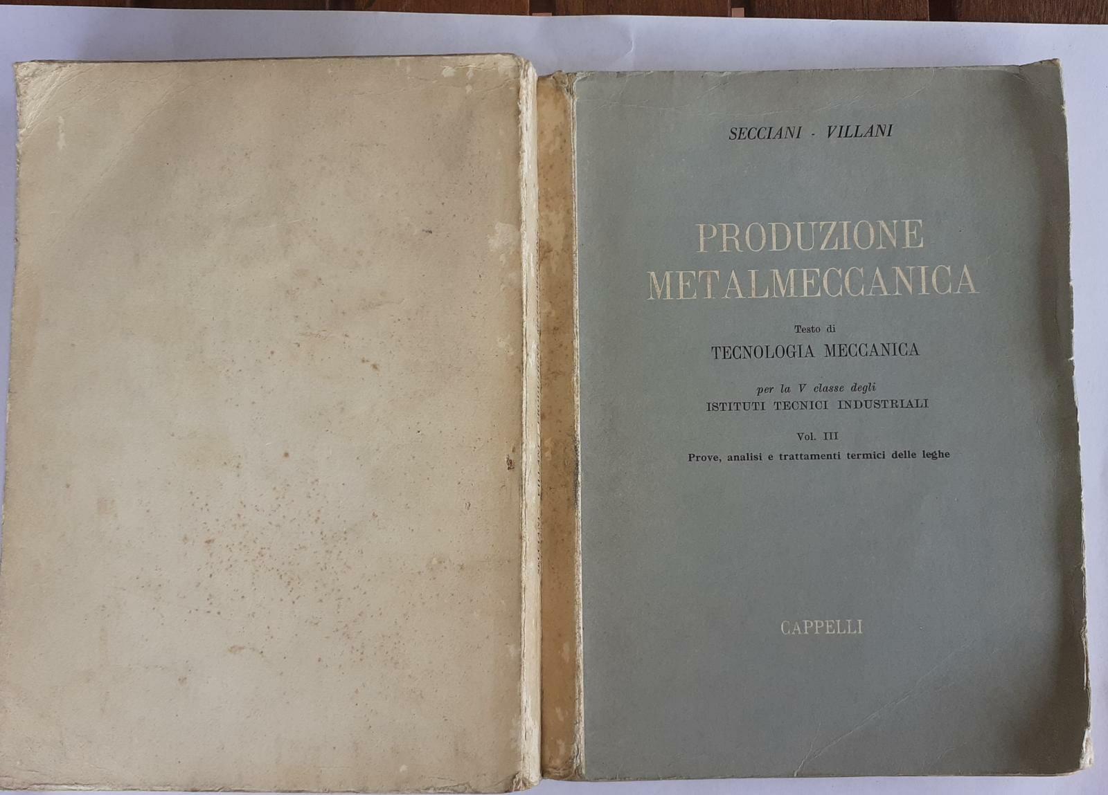 Produzione metalmeccanica - copertina
